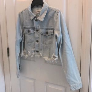 Cropped Denim jacket